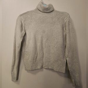 Who What Wear Women's Size XS Turtleneck Sweater Sand Color